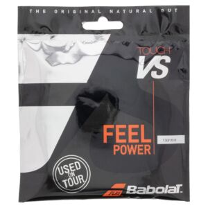 This is one of the most popular, time-tested multifilaments ever made. It offers optimal comfort, touch, power, and feel. According to Wilson, NXT offers a 10% increased sweet spot over traditional synthetic gut, as well as 74% less vibration. Players with slow to moderate swing speeds will benefit from the power of NXT. It's also great for all types of players that love the classic gut-like feel of a multifilament, as well as being a great option for polyester string users as part of a hybrid.